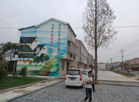 西畴墙绘的制作流程