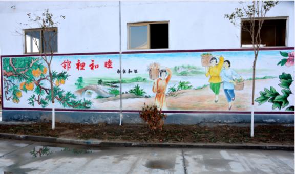西畴乡镇文化墙 乡风文明焕发新活力