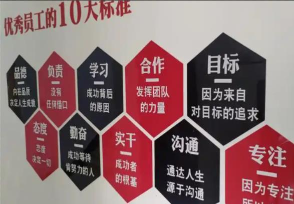 西畴公司文化墙的作用